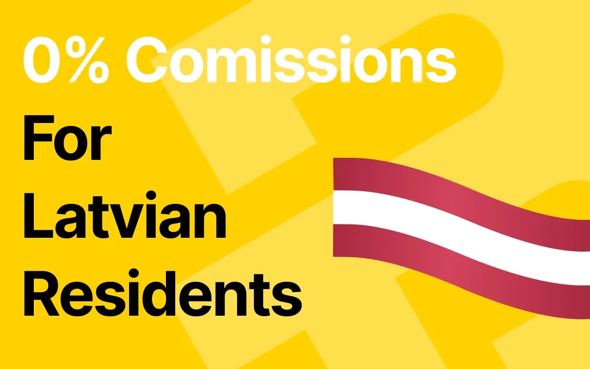 New Promo for Latvian Users: Enjoy Commission-Free Exchanges Until the End of the Year!