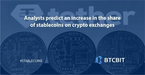 Analysts predict an increase in the share of stablecoins on crypto exchanges
